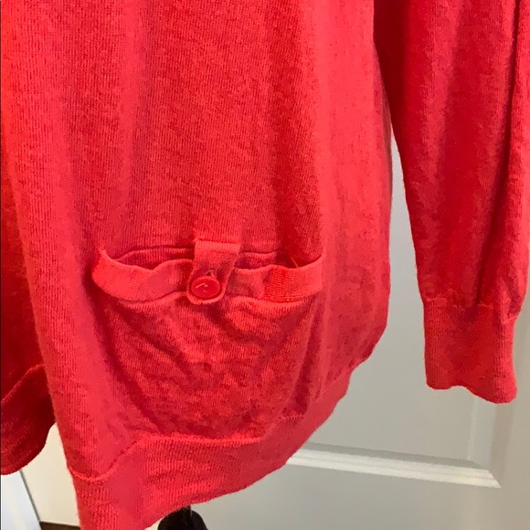 Woman’s long sleeve button front cardigan - Picture 4 of 8